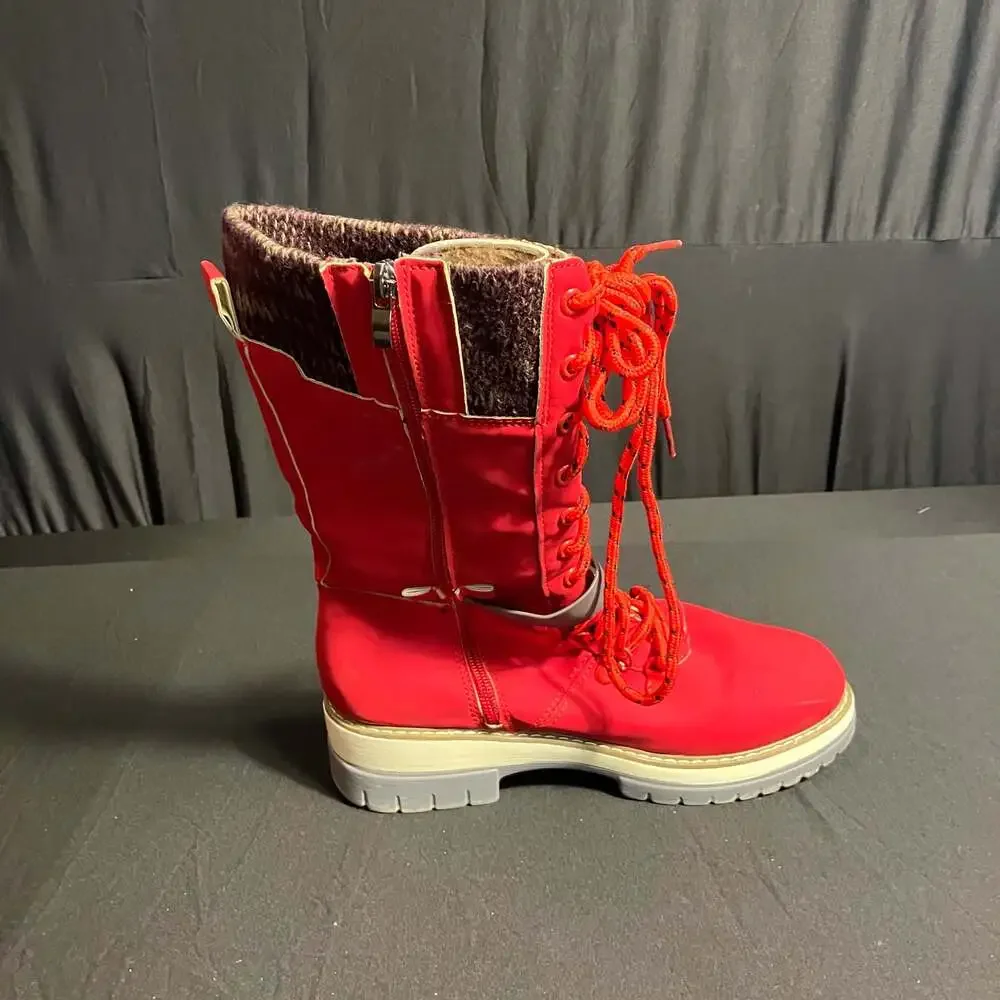 Vintage red winter